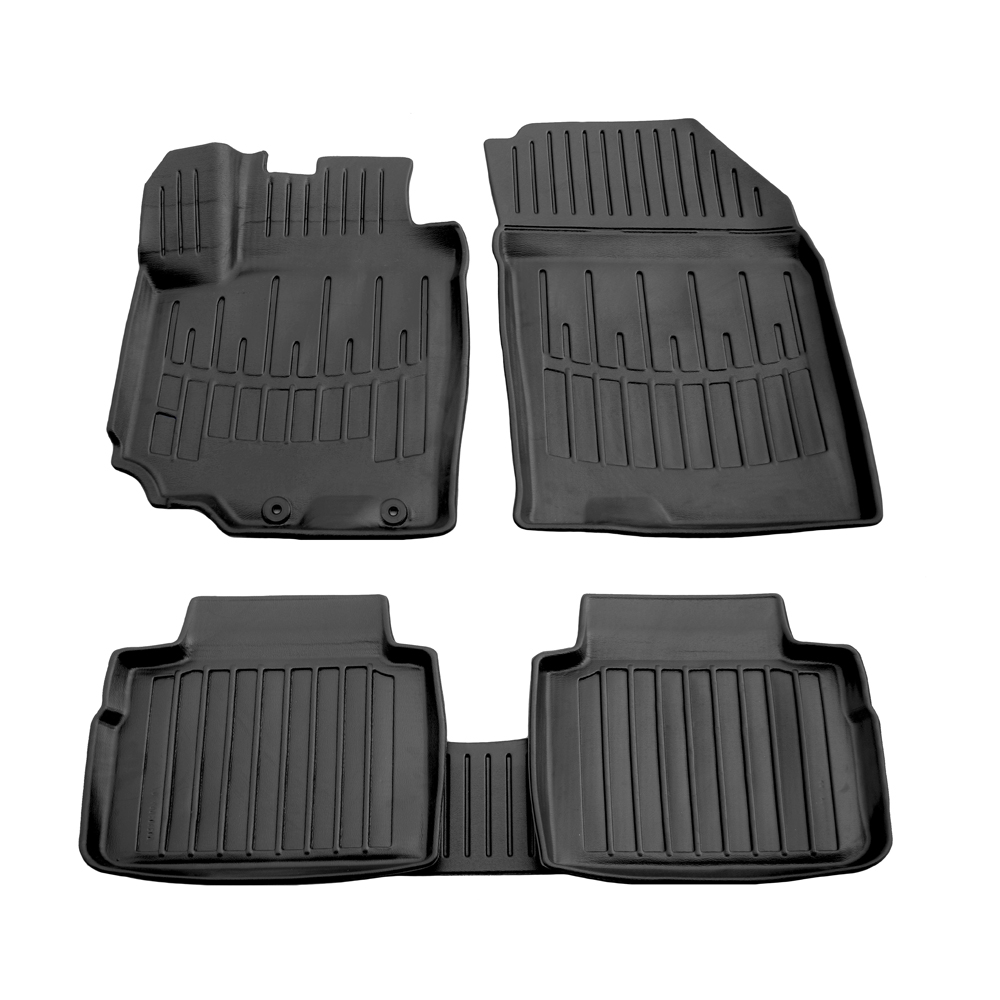 Suzuki S-Cross 5D (2021+) / SX4 II 5D (2013-2021) λαστιχένια μαύρα πατάκια σκαφάκια RACE AXION - 4τμχ