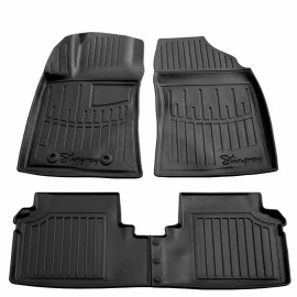 Toyota Avensis (T27) 5D (2009-2018) λαστιχένια μαύρα πατάκια σκαφάκια RACE AXION - 4τμχ