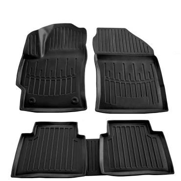 Toyota Corolla (E210) 5D (2018+) λαστιχένια μαύρα πατάκια σκαφάκια RACE AXION - 4τμχ