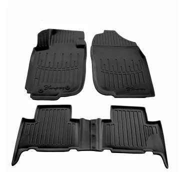 Toyota RAV4 5D (2005-2016) λαστιχένια μαύρα πατάκια σκαφάκια RACE AXION - 4τμχ