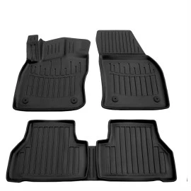 VW Caddy IV 5D (2020+) λαστιχένια μαύρα πατάκια σκαφάκια RACE AXION - 4τμχ