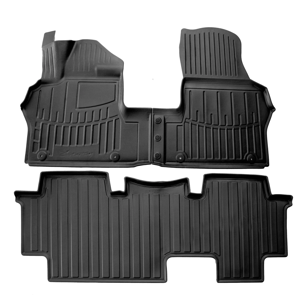 VW ID. Buzz 5 Θέσεων (2022+) λαστιχένια μαύρα πατάκια σκαφάκια RACE AXION - 4τμχ