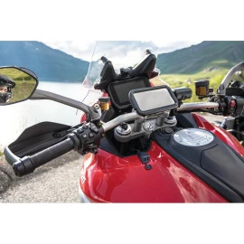 Αδιάβροχος φορτιστής κινητού Trek 12/24V 30W 5400mA Optiline με 2 θύρες USB Type A, Καλώδιο 150 cm, Ακροδέκτες, Ασφάλεια Smart Chip, Αδιαβροχοποίηση IP66.