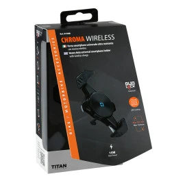 Θήκη κινητού Optiline Titan Chroma Wireless Universal εφαρμογής για κινητά με οθόνη από 5,2'' - 7' ίντσες 4 σετ αποστάτες και δυνατότητα ασύρματης φόρτισης Max Power 15W