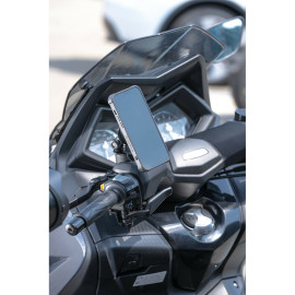 Ασύρματος φορτιστής κινητού με Vibration Dampener 15W Optiline Duolock 2.0 καλώδιο 180 cm, ασφάλεια, για βάσεις με μπίλια 19mm 1τμχ