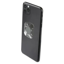 Αυτοκόλλητος αντάπτορας κινητού Optiline Universal εφαρμογής σε διάφανο χρώμα με διαστάσεις 39 x 46,5 mm και σύστημα Duolock