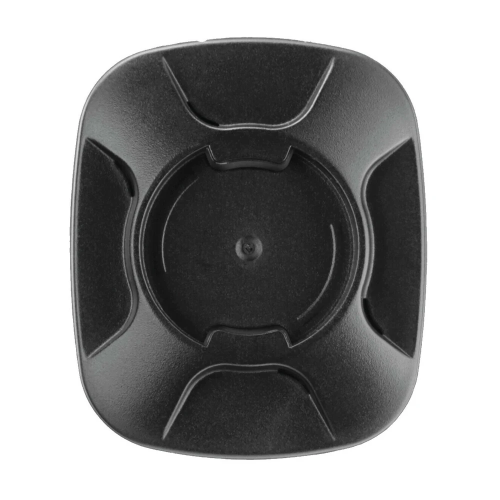 Αυτοκόλλητος αντάπτορας κινητού Optiline Universal εφαρμογής σε μαύρο χρώμα με διαστάσεις 39 x 46,5 mm και σύστημα Duolock