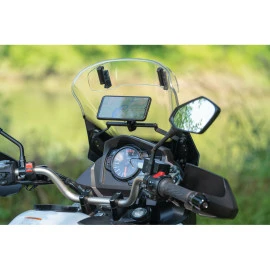 Βάση στήριξης κινητού Titan Optiline Bar για μαθρέπτες ή μπάρες μηχανής με διάμετρο από 9 mm έως 18 mm και σύστημα Duolock 1τμχ