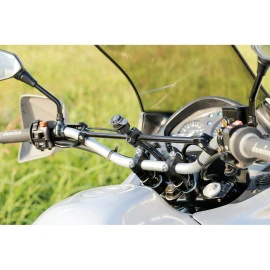 Βάση στήριξης κινητού Titan Optiline Bar για μαθρέπτες ή μπάρες μηχανής με διάμετρο από 9 mm έως 18 mm και σύστημα Duolock 1τμχ