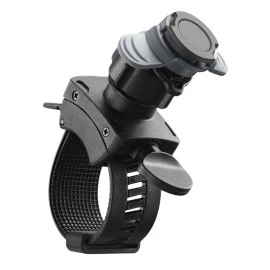 Βάση στήριξης κινητού Optiline Belt για τιμόνι μηχανής με διάμετρο από 15 mm έως 40 mm, ρυθμιζόμενο ιμάντα δέσης (λουρί) με πεταλούδα και σύστημα Duolock