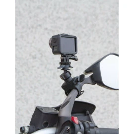 Βάση στήριξης κινητού Optiline Belt για τιμόνι μηχανής με διάμετρο από 15 mm έως 40 mm, ρυθμιζόμενο ιμάντα δέσης (λουρί) με πεταλούδα και σύστημα Duolock