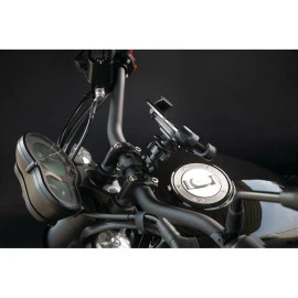 Βάση στήριξης κινητού Optiline Titan Clamp για τιμόνι μηχανής με διάμετρο από 14 mm έως 34 mm και σύστημα Duolock