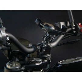 Βάση στήριξης κινητού Optiline Titan Clamp για τιμόνι μηχανής με διάμετρο από 14 mm έως 34 mm και σύστημα Duolock