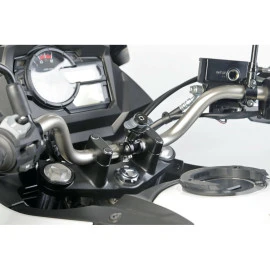 Βάση στήριξης κινητού Optiline Titan Clamp για τιμόνι μηχανής με διάμετρο από 14 mm έως 34 mm και σύστημα Duolock