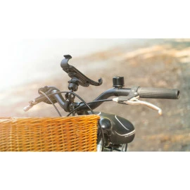 Βάση στήριξης κινητού Optiline Titan Clamp για τιμόνι μηχανής με διάμετρο από 14 mm έως 34 mm και σύστημα Duolock