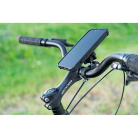 Βάση στήριξης κινητού Optiline Titan Clamp για τιμόνι μηχανής με διάμετρο από 14 mm έως 34 mm και σύστημα Duolock