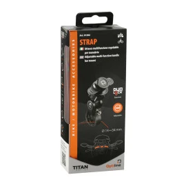 Βάση στήριξης κινητού Optiline Titan Clamp για τιμόνι μηχανής με διάμετρο από 14 mm έως 34 mm και σύστημα Duolock