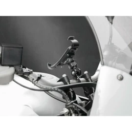 Βάση στήριξης κινητού Optiline Titan Clamp για τιμόνι μηχανής με διάμετρο από 14 mm έως 34 mm και σύστημα Duolock