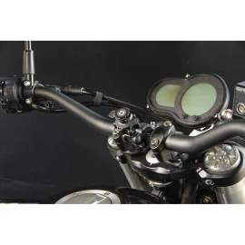 Βάση στήριξης κινητού Optiline Titan Clamp για τιμόνι μηχανής με διάμετρο από 14 mm έως 34 mm και σύστημα Duolock