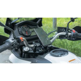 Βάση στήριξης κινητού Optiline Titan Donut για τιμόνι μηχανής με διάμετρο 22mm-32mm και σύστημα Duolock