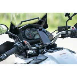 Βάση στήριξης κινητού Optiline Titan Donut για τιμόνι μηχανής με διάμετρο 22mm-32mm και σύστημα Duolock