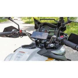 Βάση στήριξης κινητού Optiline Titan Donut για τιμόνι μηχανής με διάμετρο 22mm-32mm και σύστημα Duolock