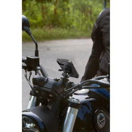 Βάση στήριξης κινητού Optiline Handle για τιμόνι μηχανής με διάμετρο από 16 mm έως 32 mm και σύστημα Duolock