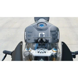 Βάση στήριξης κινητού Optiline Titan Panigale για τις βίδες στην μίζα στο τιμόνι μηχανής Panigale 899, 959, V2, 1199, 1299, V4 με σύστημα Duolock