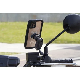 Βάση στήριξης κινητού Titan Optiline Pole Orbit για τις βάσεις των καθρεπτών μηχανής με διάμετρο 10 mm, επιμυκημένο βραχίονα και σύστημα Duolock