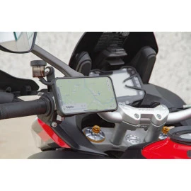 Βάση Στήριξης Κινητού Optiline Titan U Type Pro για τιμόνι μηχανής με διάμετρο από 22 mm έως 28 mm και σύστημα Duolock