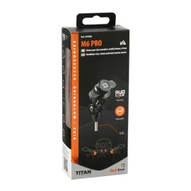 Βιδωτή βάση στήριξης κινητού Titan Optiline M6 Pro για τις Βίδες στα καβαλέτα ή στους διακόπτες τιμονιού και σύστημα Duolock