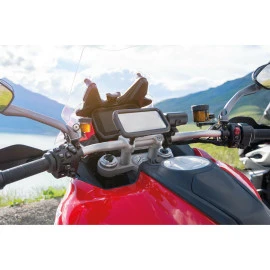 Βιδωτή βάση στήριξης κινητού Optiline Titan M8 Pro για τις βίδες στα καβαλέτα ή στους διακόπτες στο τιμόνι μηχανής με σύστημα Duolock