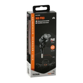 Βιδωτή βάση στήριξης κινητού Optiline Titan M8 Pro για τις βίδες στα καβαλέτα ή στους διακόπτες στο τιμόνι μηχανής με σύστημα Duolock