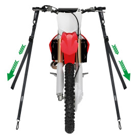 Ιμάντες πρόσδεσης για μεταφορά μοτοσικλέτας (τράβηγμα κάτω) 500kg/ 38mmx210cm 2τμχ