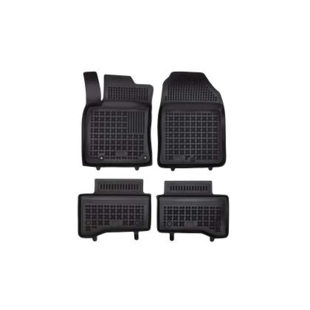 Kia XCeed Hybrid (2019+) λαστιχένια μαύρα πατάκια σκαφάκια Rezaw Plast - 4τμχ