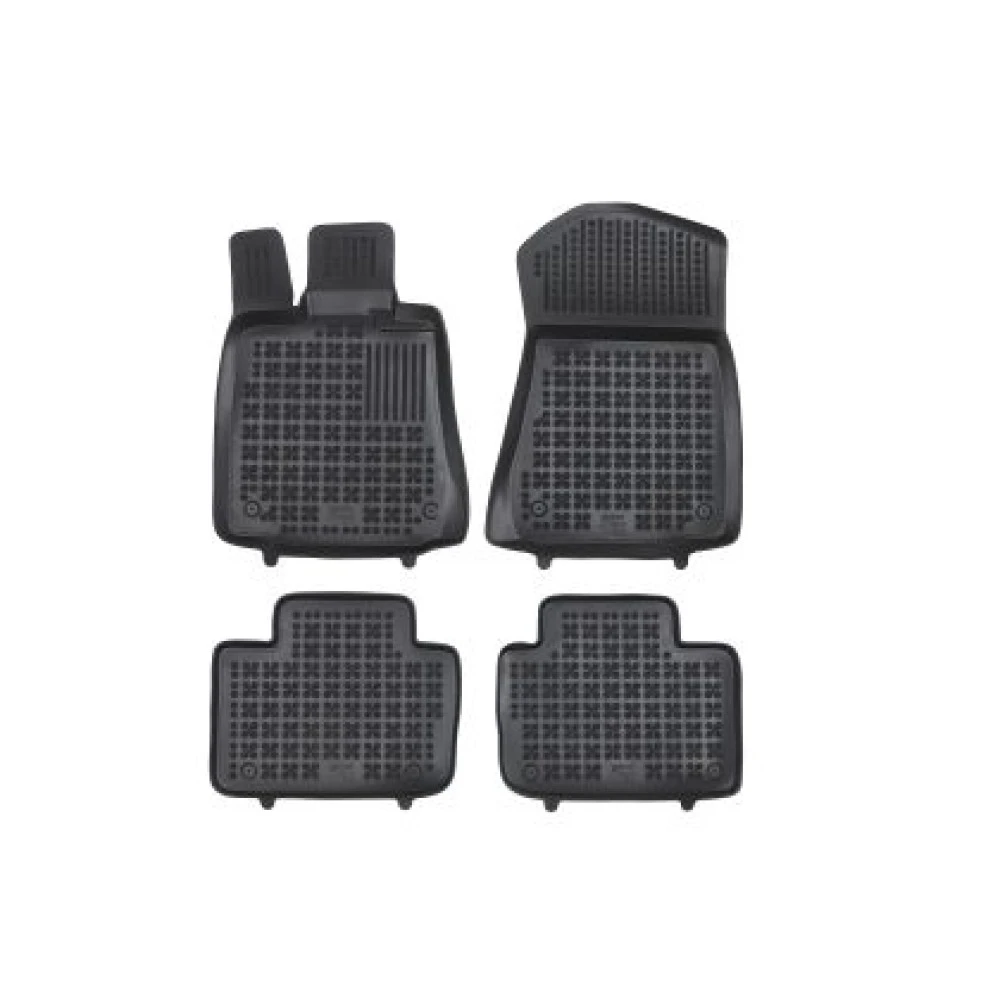 Lexus IS / Hybrid (2013-2020) λαστιχένια μαύρα πατάκια σκαφάκια Rezaw Plast - 4τμχ