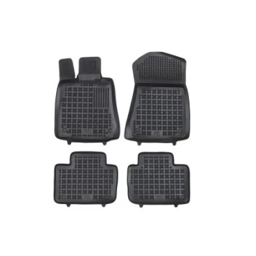 Lexus IS / Hybrid (2013-2020) λαστιχένια μαύρα πατάκια σκαφάκια Rezaw Plast - 4τμχ