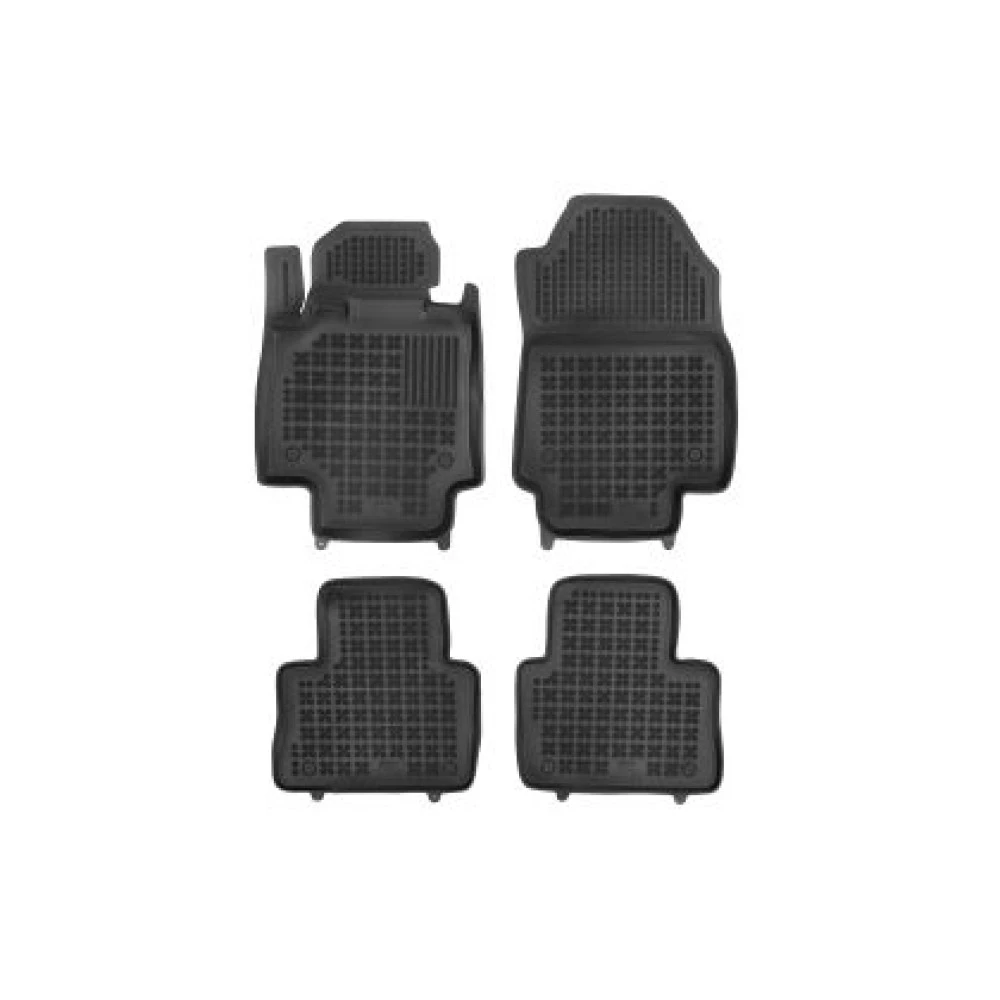 Toyota RAV4 (2018+) with manual gearbox πατάκι πορτ μπαγκάζ λαστιχένιο μαύρο σκαφάκι Rezaw Plast - 1τμχ