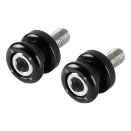 Μπομπίνες κιτ στήριξης μαύρα αλουμινίου για καβαλέτα M12x1,50mm 2τμχ