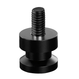 Μπομπίνες στήριξης για βάση/καβαλέτα/στάντ 8x1,25mm (μαύρο αναδιωμενο αλουμίνιο) -2τμχ