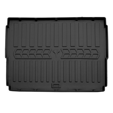 Peugeot 3008 5D (2009-2016) Lower floor πατάκι πορτ μπαγκάζ πλαστικό μαύρο σκαφάκι Race Axion -1τμχ