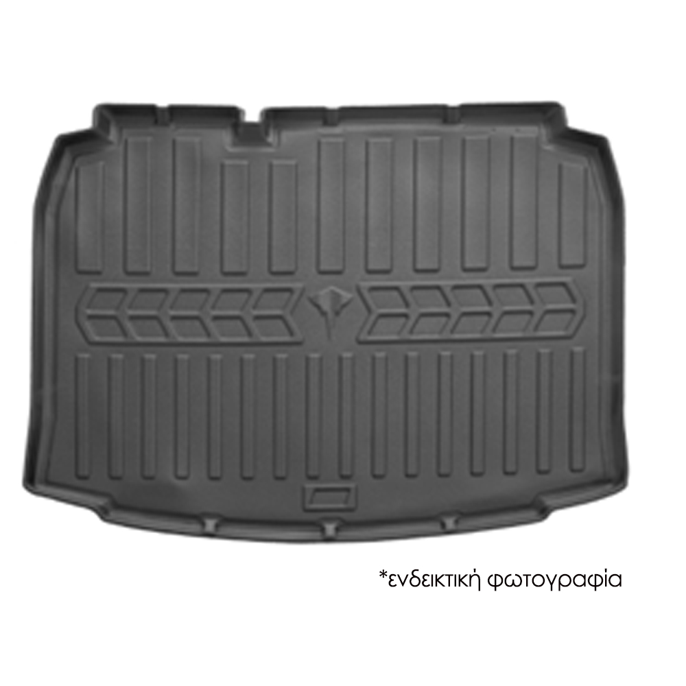 Peugeot 3008 5D (2024+) Lower floor πατάκι πορτ μπαγκάζ πλαστικό μαύρο σκαφάκι Race Axion -1τμχ