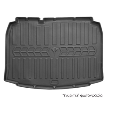 Peugeot 3008 5D (2024+) Lower floor πατάκι πορτ μπαγκάζ πλαστικό μαύρο σκαφάκι Race Axion -1τμχ