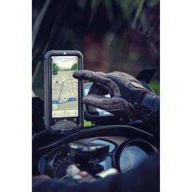 Θήκη κινητού Hard Case της σειράς Optiline Universal εφαρμογής για κινητά με μέγιστες διαστάσεις 78 x 165 mm, συμβατή με βάσεις στήριξης κινητού Optiline για μηχανή με σύστημα Duolock