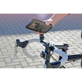 Θήκη κινητού Hard Case της σειράς Optiline Universal εφαρμογής για κινητά με μέγιστες διαστάσεις 78 x 165 mm, συμβατή με βάσεις στήριξης κινητού Optiline για μηχανή με σύστημα Duolock