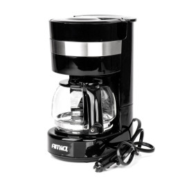 Καφετιέρα φίλτρου για γαλλικό καφέ Amio 24V 300W 650ml μαύρη/inox (03234)