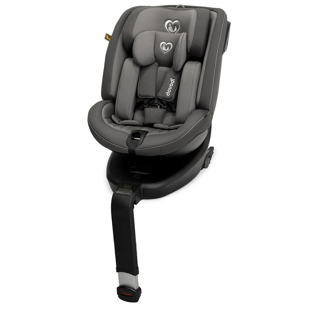 Dovadi iQ 360° Κάθισμα Αυτοκινήτου i-Size 40-125cm Isofix Metallic Grey