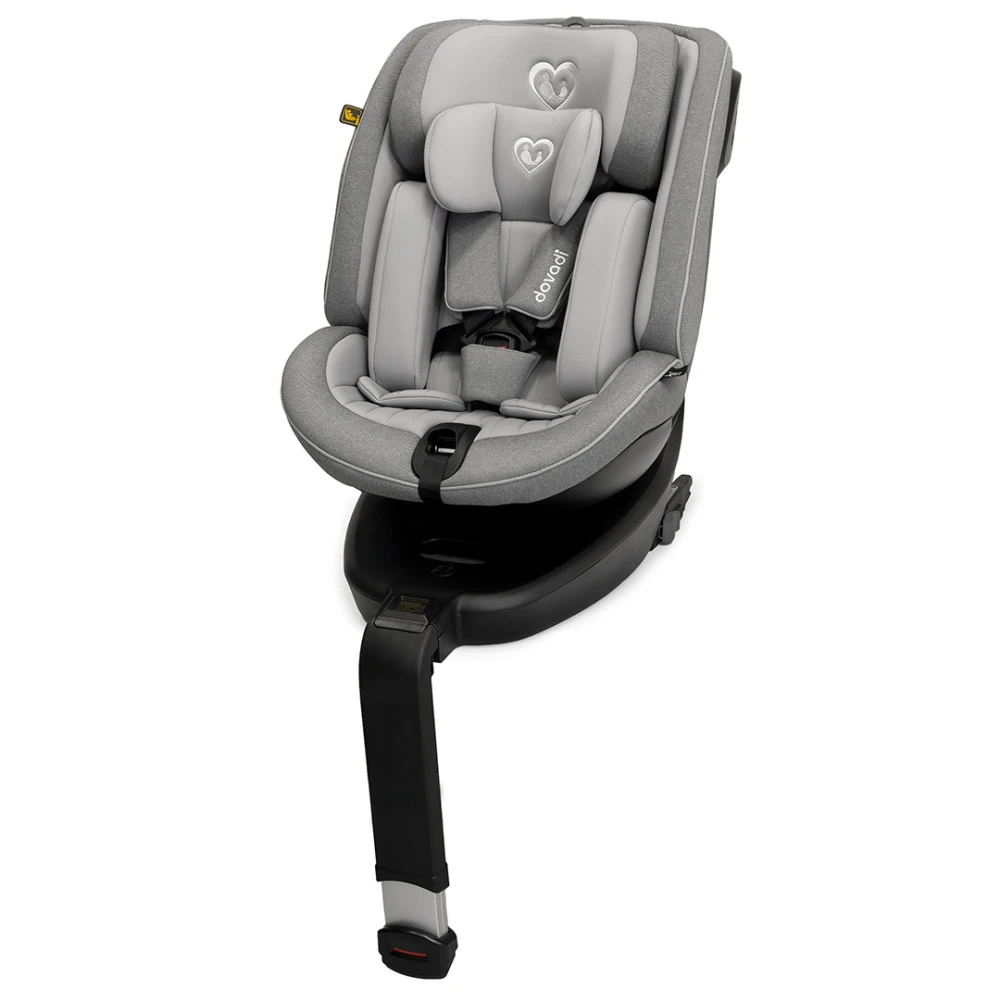 Dovadi iQ 360° Κάθισμα Αυτοκινήτου i-Size 40-125cm Isofix Stone Grey