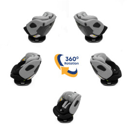 Dovadi Κάθισμα Αυτοκινήτου i-Size 40-150cm iGo 360° Midnight Black
