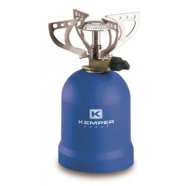 Γκαζάκι (καμινέτο) με πλαστική βάση 160g/h 2,2kW 330x290x80mm KEMPER